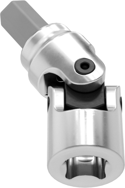 Esnek Altıgen Uçlu Soket, 1/4" Kare Tahrik, 6 mm Tahrik Boyutu