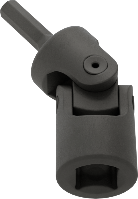 Esnek Altıgen Uçlu Soket, 3/8" Kare Tahrik, 5 mm Tahrik Boyutu