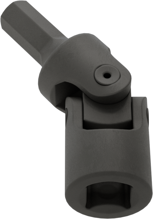 Esnek Altıgen Uçlu Soket, 3/8" Kare Tahrik, 8 mm Tahrik Boyutu
