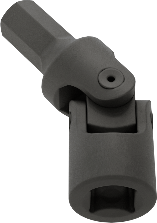 Esnek Altıgen Uçlu Soket, 3/8" Kare Tahrik, 10 mm Tahrik Boyutu