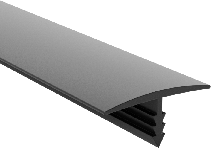 Polietilen Plastik Push-In Kenar Çıtası, 3/4“ Genişlik x 1/16” Dış Yükseklik
