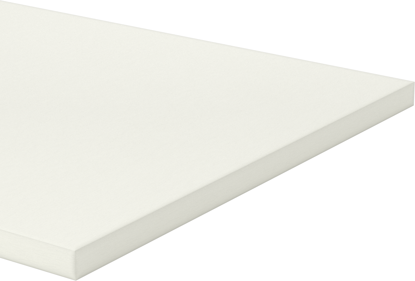 Darbeye ve Kimyasallara Dayanıklı Sert PVC Köpük Yalıtım Levhası, Düşük Sıcaklık, 5 lbs./cu. ft. Yoğunluk, 1-1/2" x 32" x 4 Feet