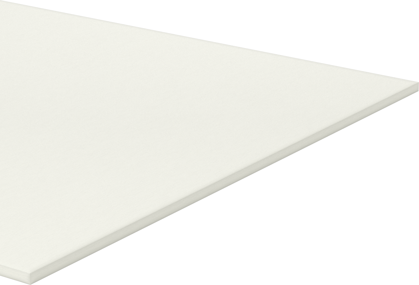Darbeye ve Kimyasallara Dayanıklı Sert PVC Köpük Yalıtım Levhası, Düşük Sıcaklık, 3 lbs./cu. ft. Yoğunluk, 1/2" x 32" x 4 Feet