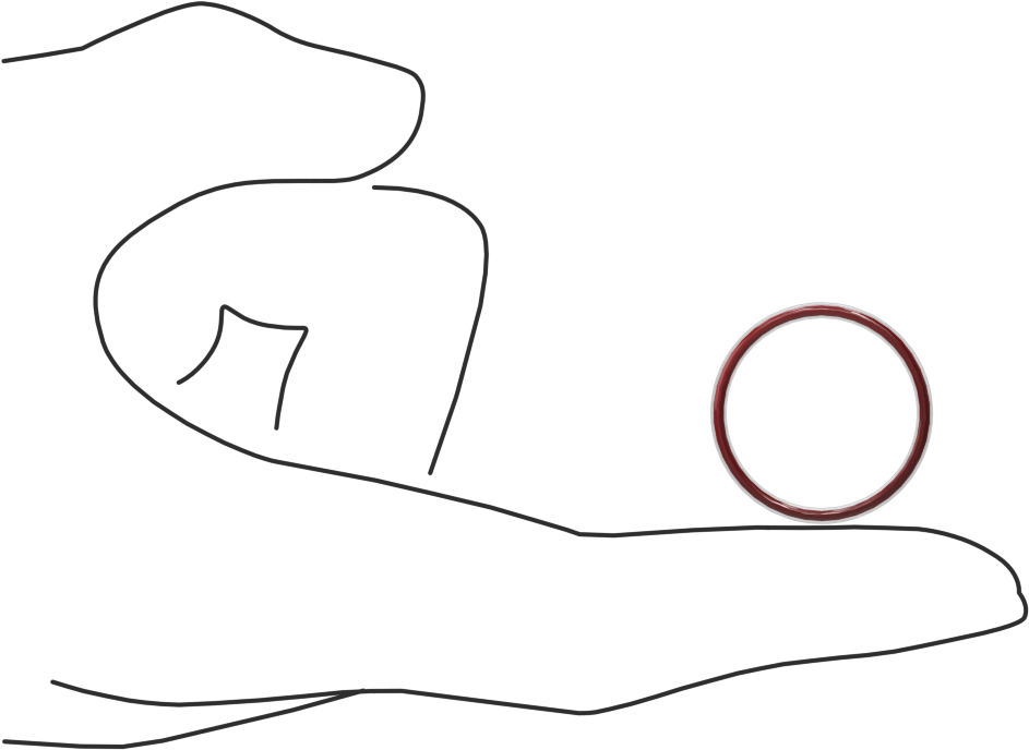 Kimyasal Dayanıklı FEP Kaplı Silikon O-Ring, Düşük Sıcaklık, 1/16 Kesirli Genişlik, Dash No. 020
