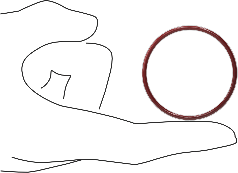 Kimyasal Dayanıklı FEP Kaplı Silikon O-Ring, Düşük Sıcaklık, 3/32 Kesirli Genişlik, Dash No. 131