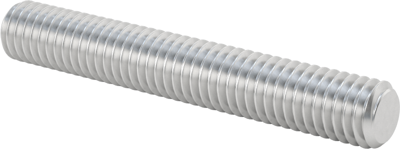 Alüminyum Dişli Çubuk, 2-56 Diş Boyutu, 1/2" Uzunluk