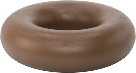 Düşük Gaz Salınımlı Kimyasal Dayanıklı O-Ringler, Yumuşak Viton® Floroelastomer, Dash No. 005