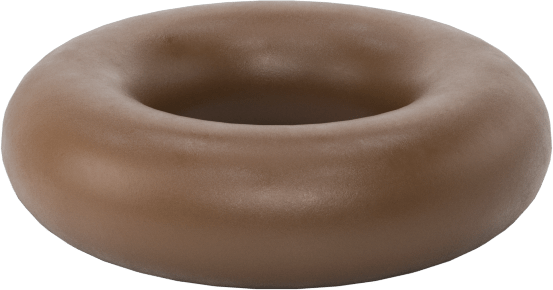 Düşük Gaz Salınımlı Kimyasal Dayanıklı O-Ringler, Yumuşak Viton® Floroelastomer, Dash No. 006