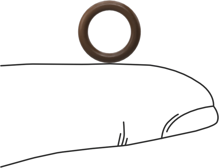Düşük Gaz Salınımlı Kimyasal Dayanıklı O-Ringler, Yumuşak Viton® Floroelastomer, Dash No. 011