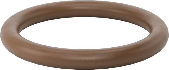 Düşük Gaz Salınımlı Kimyasal Dayanıklı O-Ringler, Yumuşak Viton® Floroelastomer, Dash No. 014