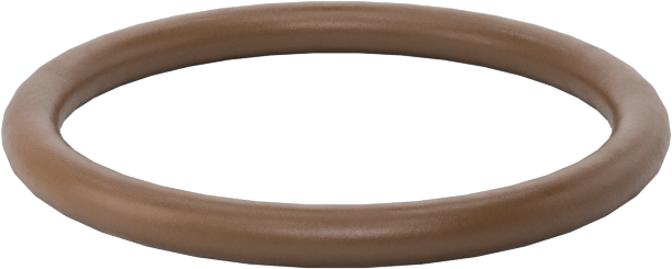 Düşük Gaz Salınımlı Kimyasal Dayanıklı O-Ringler, Yumuşak Viton® Floroelastomer, Dash No. 017