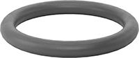 Düşük Gaz Salınımlı Kimyasal Dirençli Yumuşak Viton® Fluoroelastomer O-Ringler