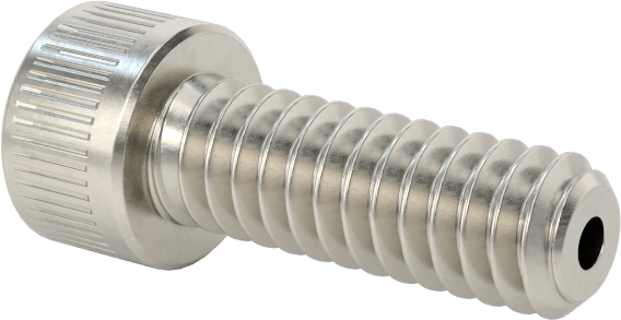 Havalandırmalı Soket Başlı Vida, 2-56 Diş Boyutu, 1/4" Uzunluk