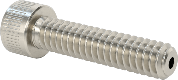 Havalandırmalı Soket Başlı Vida, 2-56 Diş Boyutu, 3/8" Uzunluk