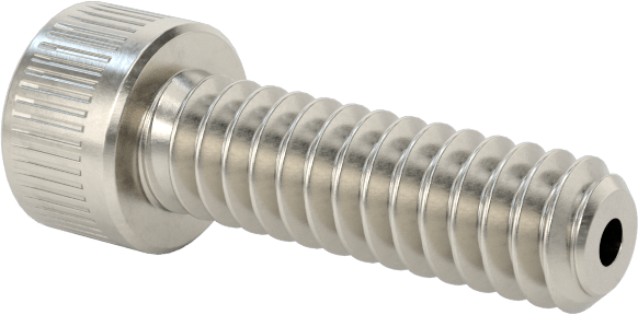 Havalandırmalı Soket Başlı Vida, 4-40 Diş Boyutu, 3/8" Uzunluk