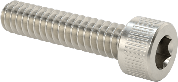 Havalandırmalı Soket Başlı Vida, 4-40 Diş Boyutu, 1/2" Uzunluk