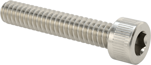 Havalandırmalı Soket Başlı Vida, 4-40 Diş Boyutu, 5/8" Uzunluk