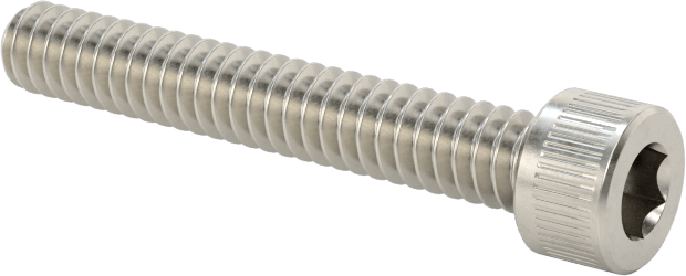 Havalandırmalı Soket Başlı Vida, 4-40 Diş Boyutu, 3/4" Uzunluk