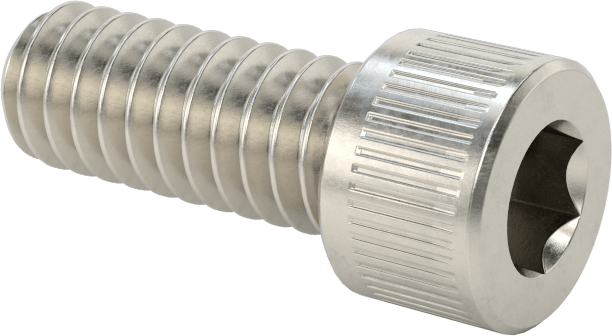 Havalandırmalı Soket Başlı Vida, 1/4"-20 Diş Boyutu, 5/8" Uzunluk