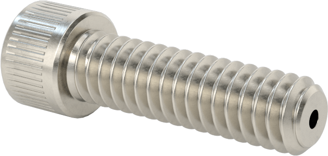 Havalandırmalı Soket Başlı Vida, 1/4"-20 Diş Boyutu, 7/8" Uzunluk