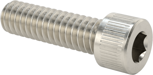 Havalandırmalı Soket Başlı Vida, 1/4"-20 Diş Boyutu, 7/8" Uzunluk