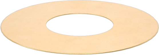 Pirinç Şimler, 3/32" ID x 13/64" OD, 0,001 inç Kalınlık