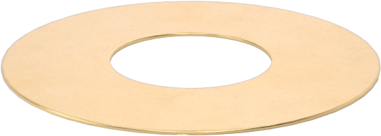 Pirinç Şimler, 3/32" ID x 13/64" OD, 0,002" Kalınlık