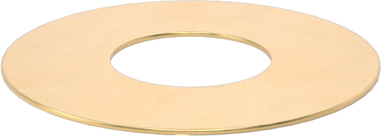 Pirinç Şimler, 3/32" ID x 13/64" OD, 0,003" Kalınlık