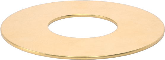 Pirinç Şimler, 3/32" ID x 13/64" OD, 0,004 inç Kalınlık