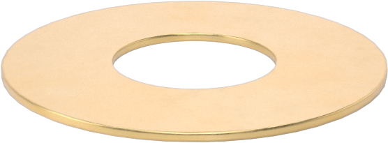 Pirinç Şimler, 3/32" ID x 13/64" OD, 0,005" Kalınlık