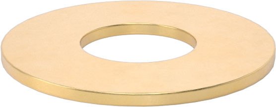 Pirinç Şimler, 3/32" ID x 13/64" OD, 0,01 inç Kalınlık