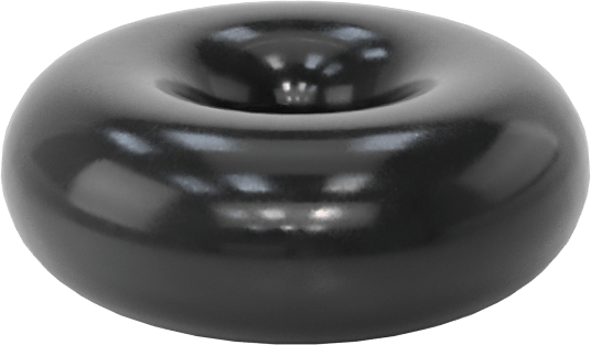 Kimyasallara Dayanıklı Viton® Floroelastomer O-Ringler, Düşük Gaz Salınımı, 1/32 Kesirli Genişlik, Dash No. 001