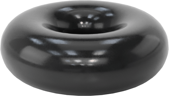 Kimyasallara Dayanıklı Viton® Floroelastomer O-Ringler, Düşük Gaz Salınımı, 1/16 Kesirli Genişlik, Dash No. 003
