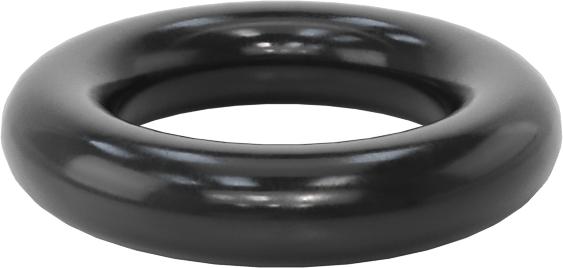 Kimyasallara Dayanıklı Viton® Floroelastomer O-Ringler, Düşük Gaz Salınımı, 1/16 Kesirli Genişlik, Dash No. 009