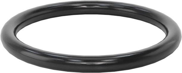Kimyasallara Dayanıklı Viton® Floroelastomer O-Ringler, Düşük Gaz Salınımı, 1/16 Kesirli Genişlik, Dash No. 017