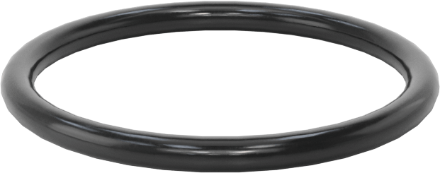 Kimyasallara Dayanıklı Viton® Floroelastomer O-Ringler, Düşük Gaz Salınımı, 1/16 Kesirli Genişlik, Dash No. 019