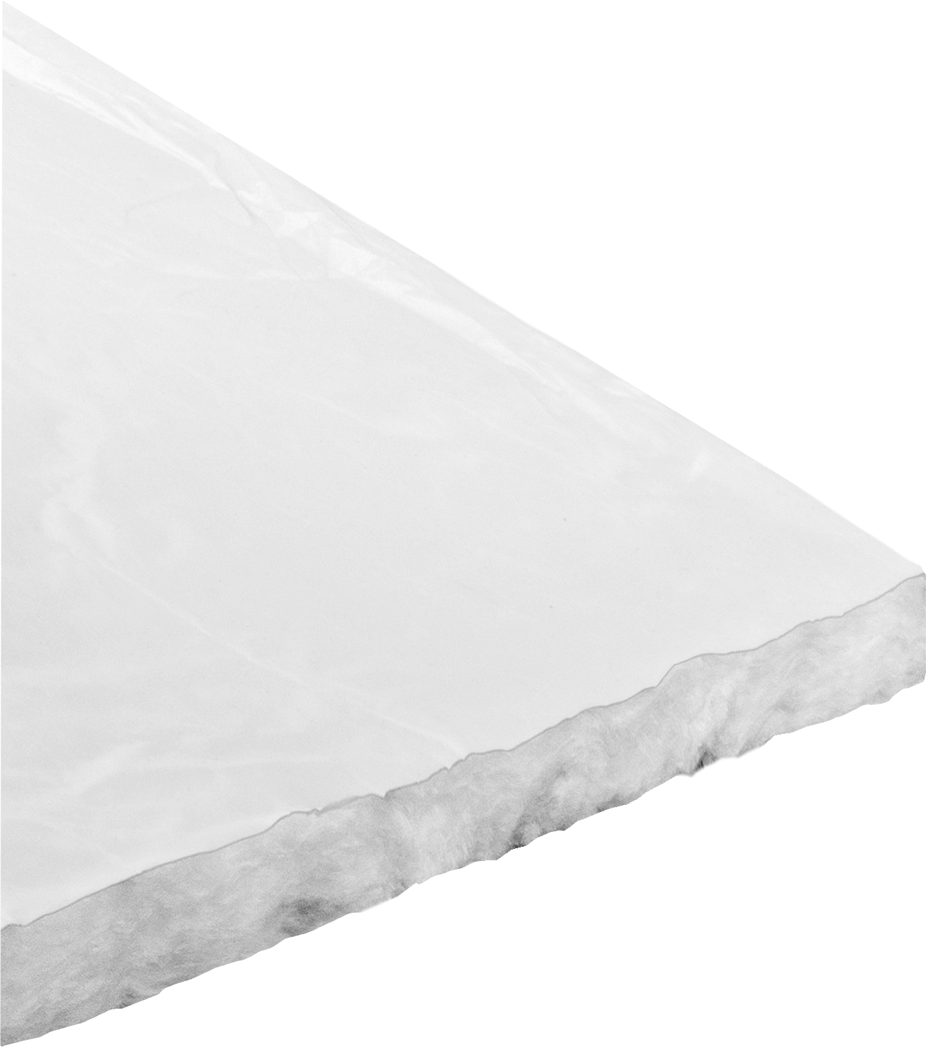 Fiberglas Yalıtım Levhası, Vinil Kaplama, 100 Fit Uzunluk x 48“ Genişlik x 2” Kalınlık