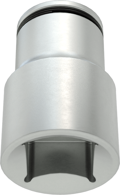 Bağlantı Elemanı Tutucu 6 Uçlu Lokma Anahtarı, 1/4" Kare Tahrik, 5 mm Tahrik Boyutu