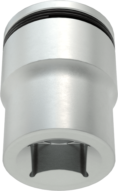 Bağlantı Elemanı Tutucu 6 Uçlu Lokma Anahtarı, 1/4" Kare Tahrik, 10 mm Tahrik Boyutu