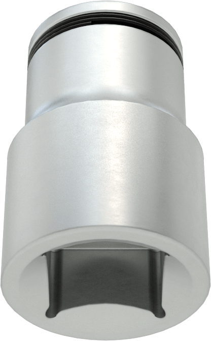Bağlantı Elemanı Tutucu 6 Uçlu Lokma Anahtarı, 3/8" Kare Tahrik, 10 mm Tahrik Boyutu
