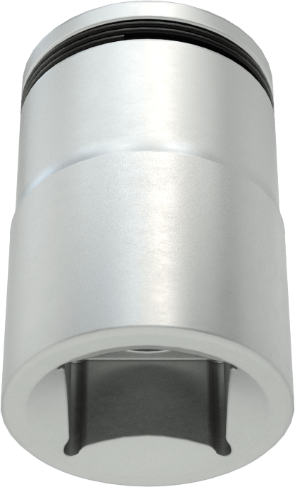 Bağlantı Elemanı Tutucu 6 Uçlu Lokma Anahtarı, 3/8" Kare Tahrik, 12 mm Tahrik Boyutu