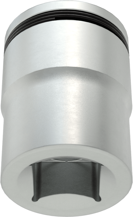 Bağlantı Elemanı Tutucu 6 Uçlu Lokma Anahtarı, 1/2" Kare Tahrik, 19 mm Tahrik Boyutu