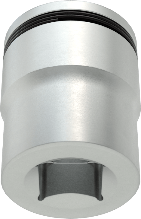Bağlantı Elemanı Tutucu 6 Uçlu Lokma Anahtarı, 1/2" Kare Tahrik, 22 mm Tahrik Boyutu