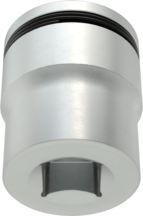 Bağlantı Elemanı Tutucu 6 Uçlu Lokma Anahtarı, 1/2" Kare Tahrik, 24 mm Tahrik Boyutu