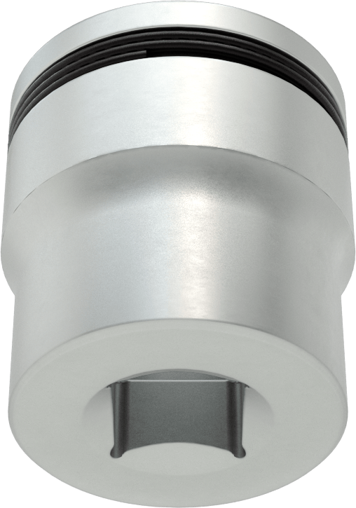 Bağlantı Elemanı Tutucu 6 Uçlu Lokma Anahtarı, 1/2" Kare Tahrik, 27 mm Tahrik Boyutu