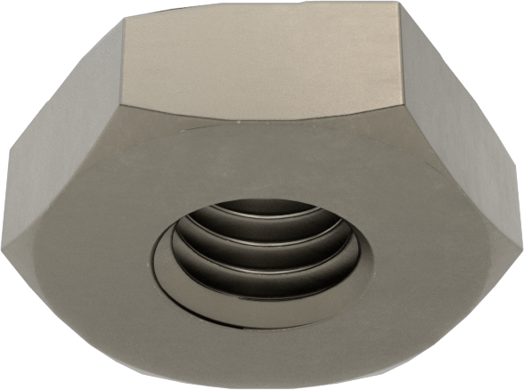 Çelik altıgen kaynak somunu, M5 x 0,8 mm Diş