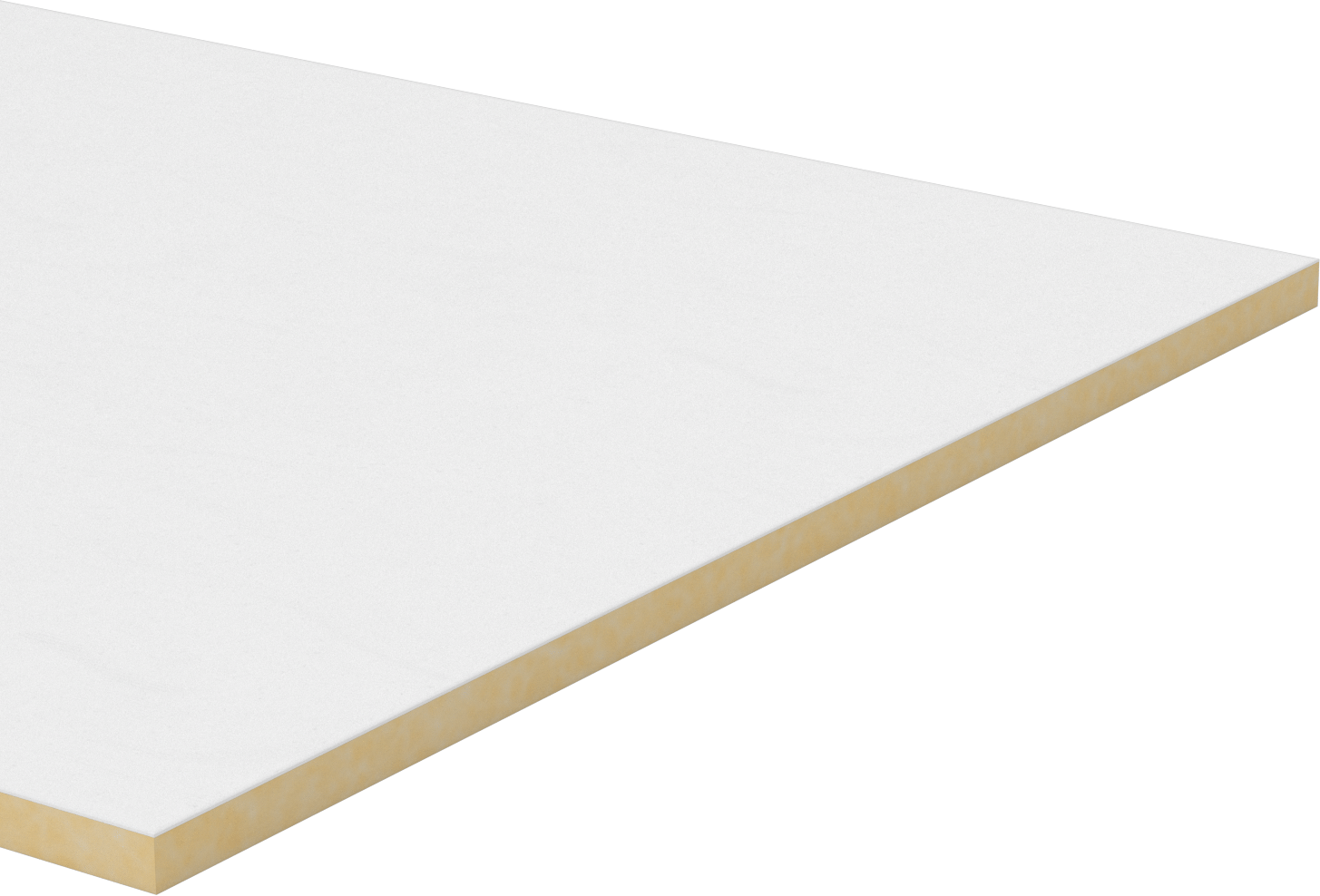 Fiberglas Boru Yalıtım Levhası, Kraft Kağıt Kaplamalı, 1" Kalınlık, 36 inç Genişlik, 20 Feet