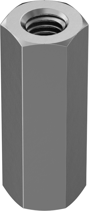 Sol Dişli Bağlantı Somunu, 3/8"-16 Diş Boyutu