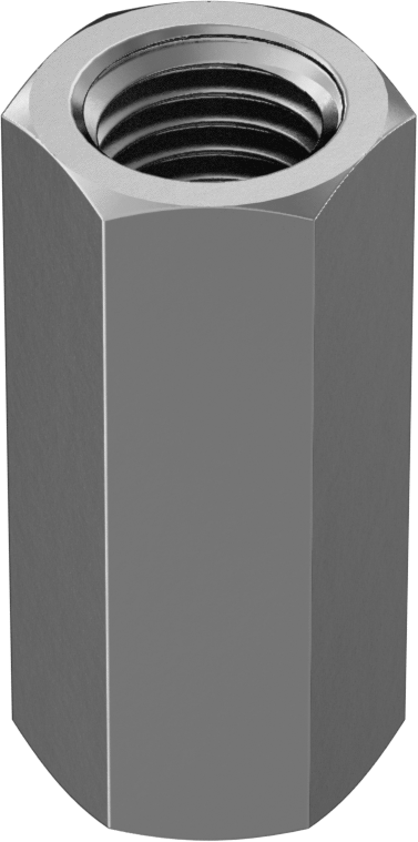 Sol Dişli Bağlantı Somunu, 3/4"-10 Diş Boyutu
