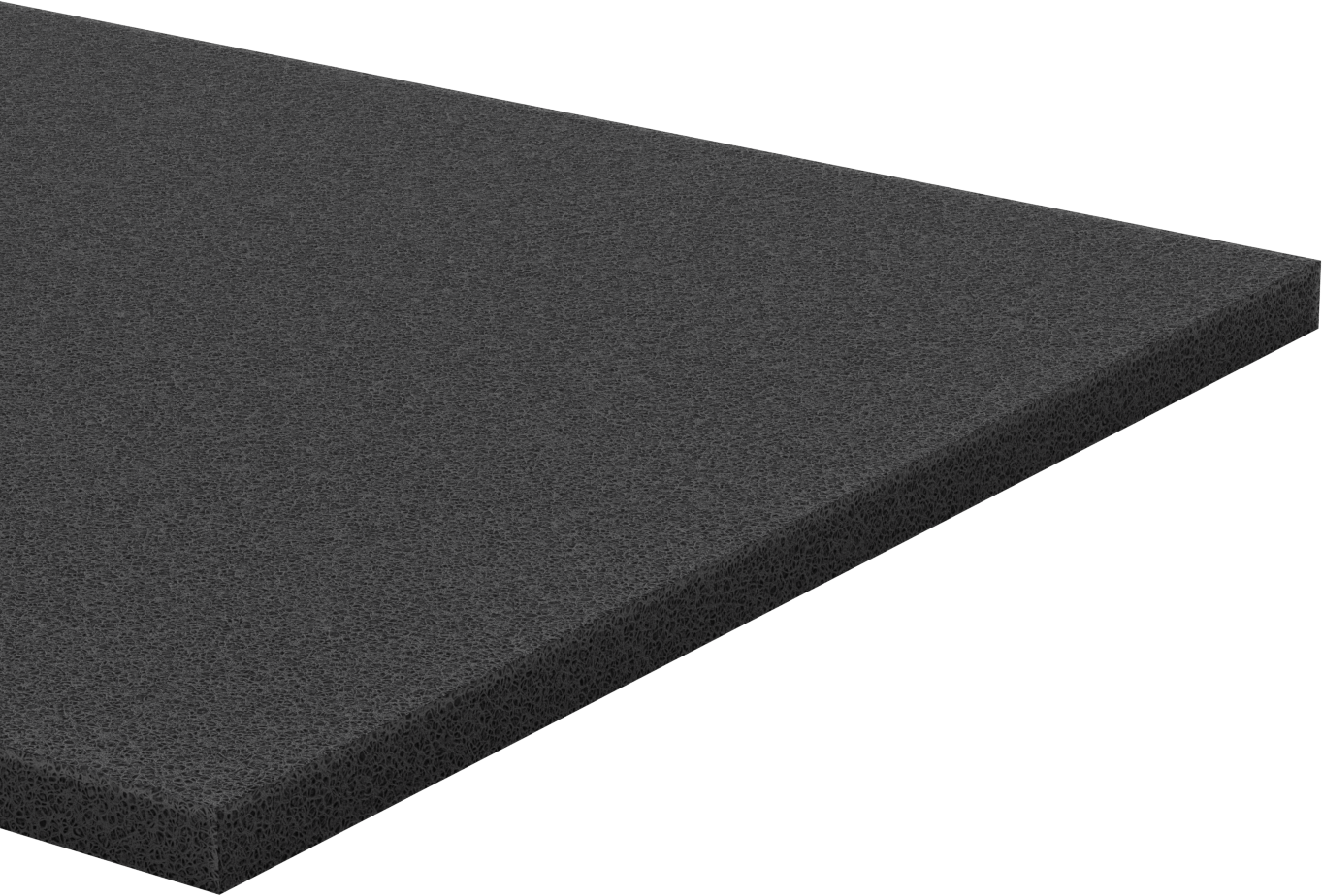 Süper Yastıklama Polietilen Köpük Levha, Yumuşak, 24" x 54" x 1", Gri